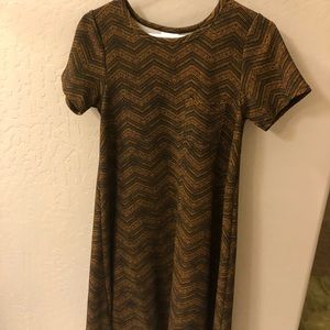 Xs Carly navy and gold